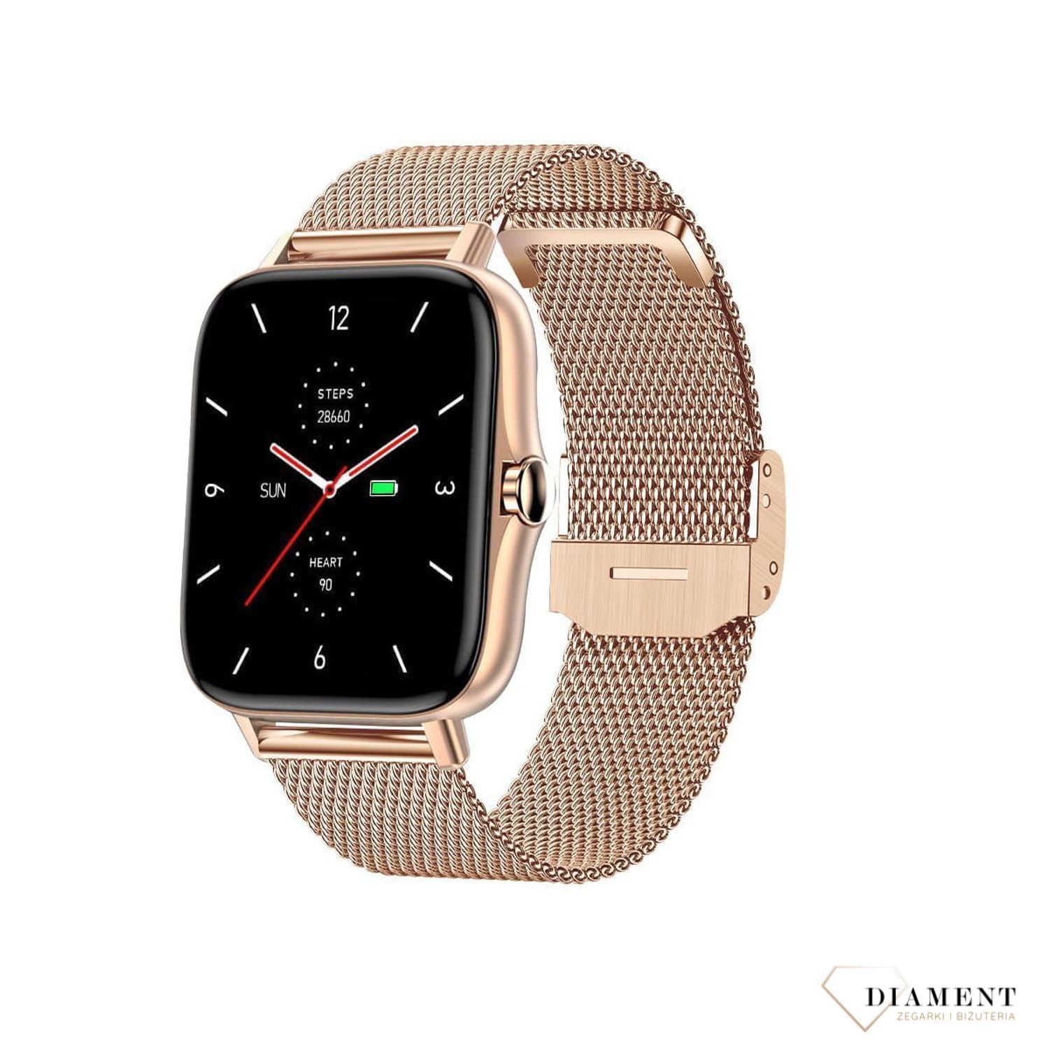 Smartwatch Garett Sport Mode Pro RT złota bransoleta ⌚ Smartwatch Garett ✓ Bluetooth ✓Zegarki sportowe ✓Zegarki na prezent✓ Autoryzowany sklep✓ Kurier Gratis 24h✓.jpg